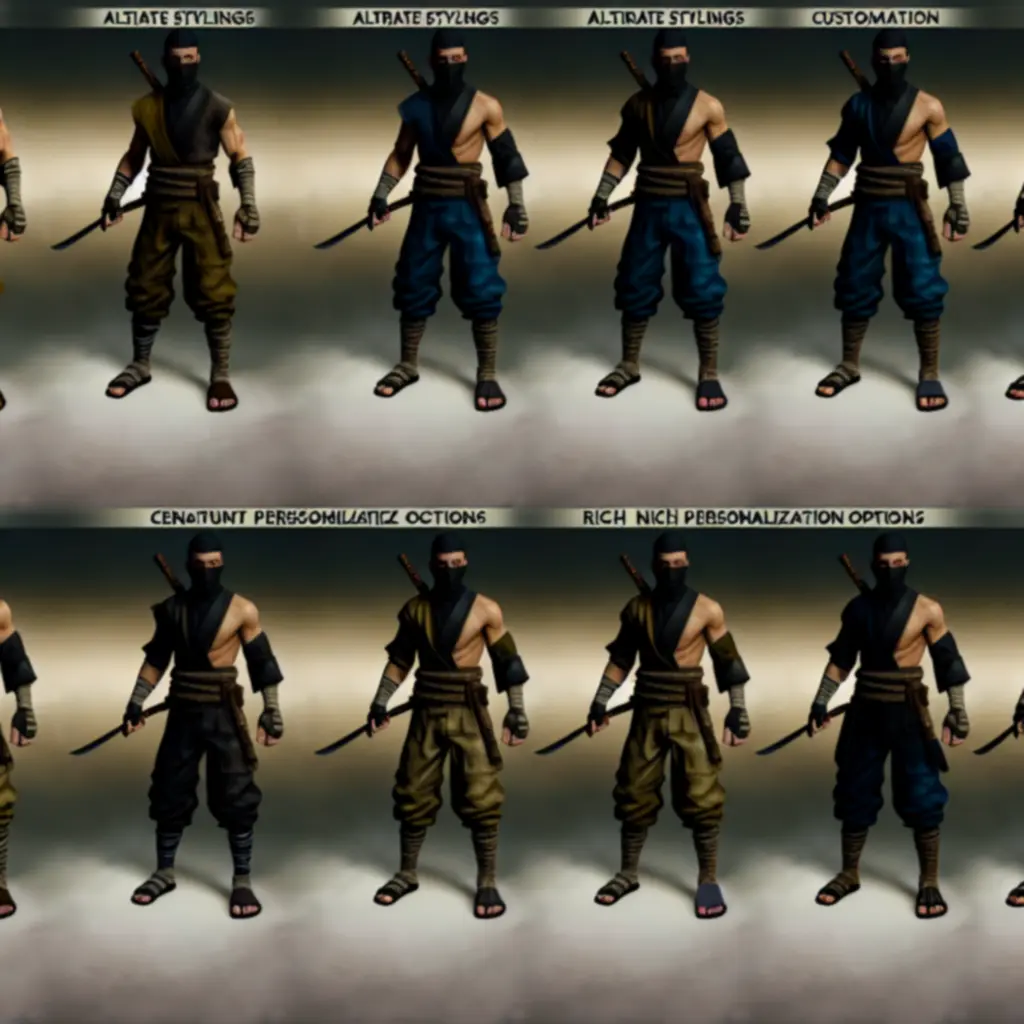 Przegląd skórek i personalizacji bohaterów Shadow Fight Arena